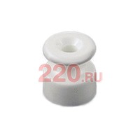 Изолятор керамический, цвет белый в каталоге электрики 220.ru, артикул BN-B1-551-01