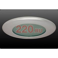 Встраиваемый светильник для ванной комнаты, диаметр 100 мм, диаметр монтажный: 80 мм, Тип лампы: MR16, 50W, 12 В, GU5,3, Цвет: хром, хром в каталоге электрики 220.ru, артикул DN-HC-9151N