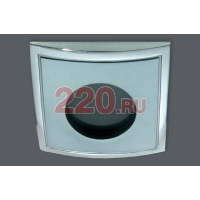 Встраиваемый светильник для ванной комнаты, Цвет: Перламутровый хром / Хром, Состав металла Литье, цинковый сплав, MR16 GU5,3, диаметр - мм:82x82, высота 85, диаметр монт. 74 в каталоге электрики 220.ru, артикул DN-HC-CP-7151NS