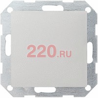 Заглушка с опорной платой матовый белый, Gira System 55 в каталоге электрики 220.ru, артикул G026827
