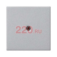 Накладка розетки для подключения средств связи алюминий, Gira System 55 в каталоге электрики 220.ru, артикул G027426