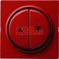 Двойная клавиша для жалюзи со стрелками красный, Gira S-Color в каталоге электрики 220.ru, артикул G029443