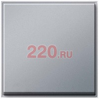 Клавиша одинарная алюминий одноклавишного выключателя (перекрёстного, кнопки, переключателя), Gira TX 44 в каталоге электрики 220.ru, артикул G029665