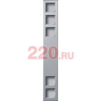 Профиль 55 с фронтальным вводом, пятиместный, Gira Profil55 в каталоге электрики 220.ru, артикул G136526