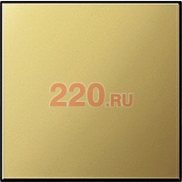 Накладка Sys 2000 перекл и светорег латунь, Gira System 55 в каталоге электрики 220.ru, артикул G2316604