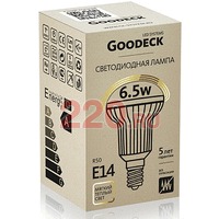 Лампа LED 6,5Вт R50 230В 2700K E14, Goodeck в каталоге электрики 220.ru, артикул GDK-GL1002031107