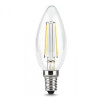Gauss Лампа Filament Свеча 9W 680lm 2700К Е14 LED в каталоге электрики 220.ru, артикул GSS-103801109