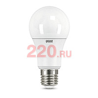 Лампа Gauss LED Elementary A60 12W E27 4100K в каталоге электрики 220.ru, артикул GSS-23222P-1