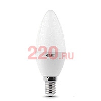 Лампа Gauss LED Elementary Candle 6W E14 4100K в каталоге электрики 220.ru, артикул GSS-33126T-1