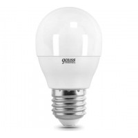 Gauss Лампа Elementary Шар 10W 710lm 3000K Е27 LED в каталоге электрики 220.ru, артикул GSS-53210