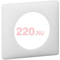 Рамка одинарная, белая перкаль, Legrand Celiane 2 в каталоге электрики 220.ru, артикул LN-066701