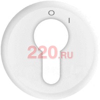 Накладка выключателя с ключом 2-поз., белый, Legrand Celiane в каталоге электрики 220.ru, артикул LN-068009