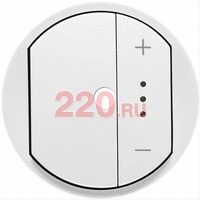 Накладка светорегулятора (диммера) с индикацией IOBL, белая, Legrand Celiane в каталоге электрики 220.ru, артикул LN-068076