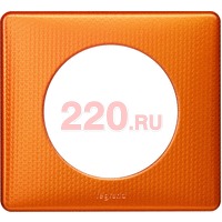 Рамка одинарная, оранж пунктум, Legrand Celiane 2 в каталоге электрики 220.ru, артикул LN-068761