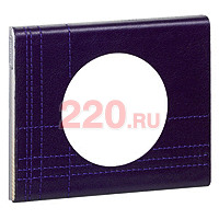 Рамка одинарная, кожа пурпур, Legrand Celiane в каталоге электрики 220.ru, артикул LN-069441