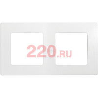 Рамка - 2 поста цвет - белый, Legrand Etika в каталоге электрики 220.ru, артикул LN-672502