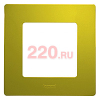 Рамка - 1 пост цвет - зелёный папоротник, Legrand Etika в каталоге электрики 220.ru, артикул LN-672541