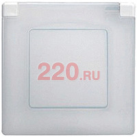 Рамка с защитной крышкой IP 44 цвет - белый, Legrand Etika в каталоге электрики 220.ru, артикул LN-672550