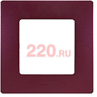 Рамка - 1 пост цвет - сливовый, Legrand Etika в каталоге электрики 220.ru, артикул LN-672561