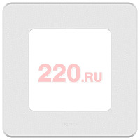 Рамка - 1 пост, цвет — белый, Legrand Inspiria в каталоге электрики 220.ru, артикул LN-673930