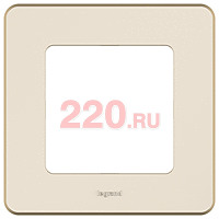 Рамка - 1 пост, цвет — слоновая кость, Legrand Inspiria в каталоге электрики 220.ru, артикул LN-673931