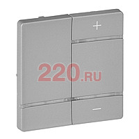 Legrand Valena LIFE Алюм MyHome Play Zigbee.Накладка для радиоуправ устройства светорегуляторов в каталоге электрики 220.ru, артикул LN-754753