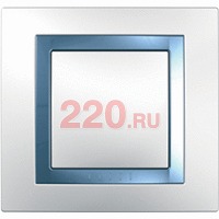 Декоративный элемент голубой лед, Schneider Unica в каталоге электрики 220.ru, артикул SCMGU4.000.54