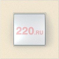Рамка Уника Квадро одинарная карамель, Unica Quadro в каталоге электрики 220.ru, артикул SCMGU4.702.36