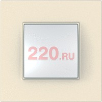 Рамка Уника Квадро одинарная карамель, Unica Quadro в каталоге электрики 220.ru, артикул SCMGU4.702.36