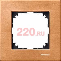 Рамка деревянная 1-местная бук, Merten M-Elegance в каталоге электрики 220.ru, артикул SCMTN4051-3470