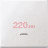 Клавиша 1-ая с/п (термопласт) одноклавишного выключателя (перекрёстного, кнопки, переключателя) Белая, Merten SD в каталоге электрики 220.ru, артикул SCMTN438019