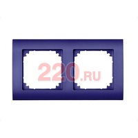 Рамка двойная Темно-синий, Merten M-Arc (SM) в каталоге электрики 220.ru, артикул SCMTN485278