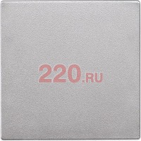 Накладка светорегулятора-выключателя нажимного алюминий, Merten SM в каталоге электрики 220.ru, артикул SCMTN570160