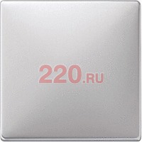 Накладка светрегулятора/выключателя нажимного алюминий, Merten SD в каталоге электрики 220.ru, артикул SCMTN573760