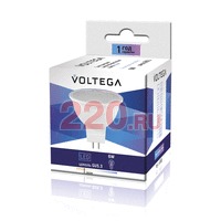 Лампа светодиодная софит 6W (ЛН 50Вт) GU5.3 2800К Серия SIMPLE. в каталоге электрики 220.ru, артикул VG2-S2GU5.3warm6W