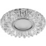 Светильник встраиваемый с белой LED подсветкой Feron CD914 потолочный MR16 G5.3 прозрачный в каталоге электрики 220.ru, артикул 28985