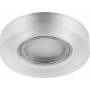 Светильник встраиваемый с белой LED подсветкой Feron CD8080 потолочный MR16 G5.3 белый матовый в каталоге электрики 220.ru, артикул 29707