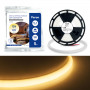 Светодиодная неоновая лента Feron LS651, 180SMD(2835)/m 14,4W/m 12V 5м IP68 3000К  с 2 заглушками, 2 заглушками c проводом, 10 креплениями в комплекте в каталоге электрики 220.ru, артикул 32095
