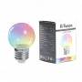 Лампа светодиодная Feron LB-371 Шар прозрачный E27 3W RGB быстрая смена цвета в каталоге электрики 220.ru, артикул 38130
