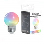 Лампа светодиодная Feron LB-37 Шарик прозрачный E27 1W 230V RGB плавная смена цвета в каталоге электрики 220.ru, артикул 38132