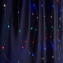 Гирлянда - занавес типа Роса USB 240 LED 2*2м, мульти, IP20 , сетевой шнур 2м в комплекте, CL590 в каталоге электрики 220.ru, артикул 41637