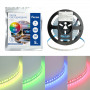Светодиодная LED лента Feron LS501, 120SMD(5050)/м 11Вт/м 24V 5000*10*1.5мм RGB IP20 в каталоге электрики 220.ru, артикул 51823
