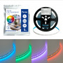 Светодиодная LED лента Feron LS502, 180SMD(5050)/м 16Вт/м 24V 5000*10*1.5мм RGB IP20 в каталоге электрики 220.ru, артикул 51824