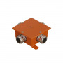 SMB120 Коробка металлическая, огн. E-110,о/п 120х120х60, 4 метал. гермоввода, IP66, 3P, (0,15-2,5 мм2), цвет оранж. Экопласт в каталоге электрики 220.ru, артикул 56004