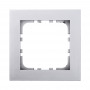 Рамка 1-постовая (серебристый металлик) FLAT, 82х82х10 мм в каталоге электрики 220.ru, артикул 844103-1