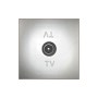 Накладка розетки TV (серебристый металлик) LK60 в каталоге электрики 220.ru, артикул 865103
