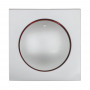 Накладка светорегулятора с красной круговой подсветкой (серебристый металлик) LK60 в каталоге электрики 220.ru, артикул 867203-1
