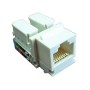 RJ-45 Модуль Keystone Jack инф.розетки 110/Krone 5e кат.,CL-0006 белый в каталоге электрики 220.ru, артикул 87545