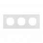 Рамка 3-постовая квадрат (белый) Vintage-Quadro, 224х82х10 мм в каталоге электрики 220.ru, артикул 884304-1