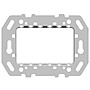 Суппорт стальной для рамок итальянского стандарта, на 3 модуля, без монтажных лапок в каталоге электрики 220.ru, артикул AB-N2473.9